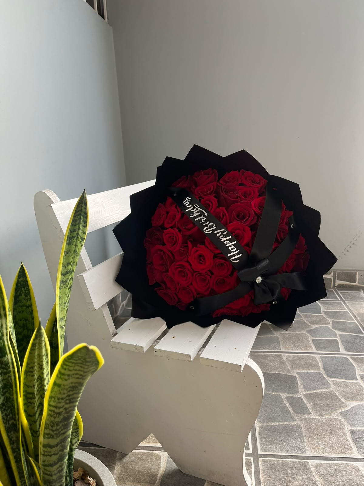 BUCHÓN DE ROSAS ROJAS