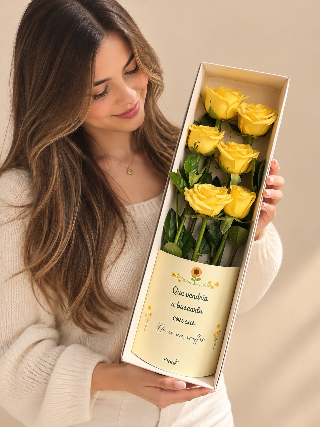 Caja de rosas