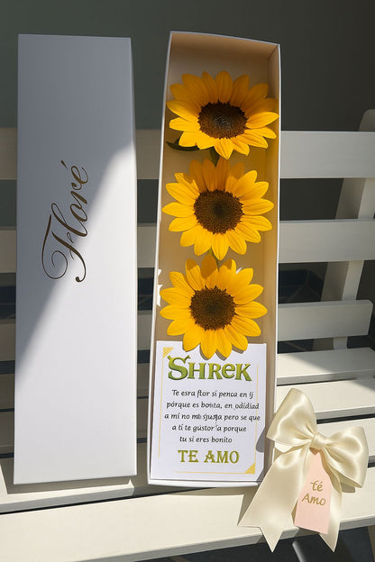 Caja Shrek Girasoles