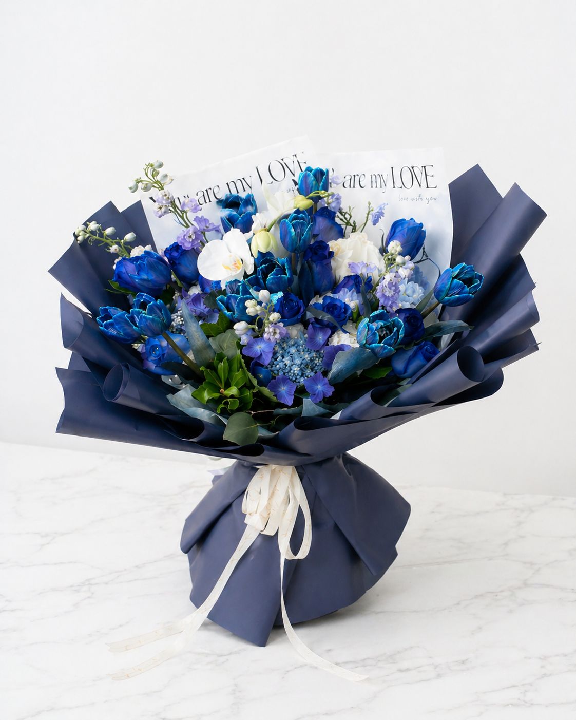 Blue Love Bloom L