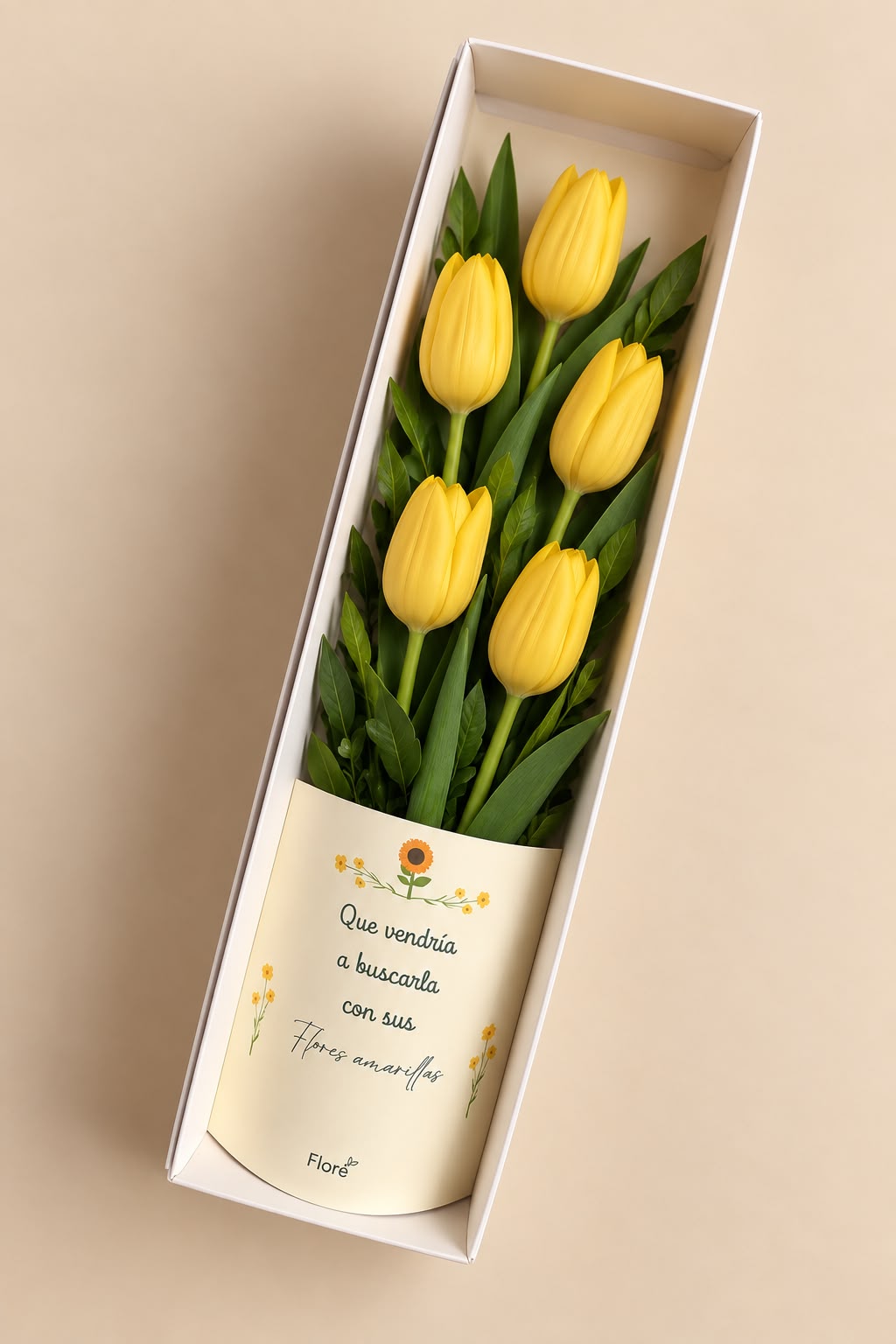 Caja Tulipán